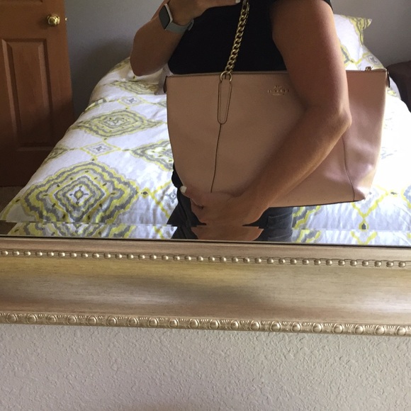 Pink Coach bag - Picture 5 of 6